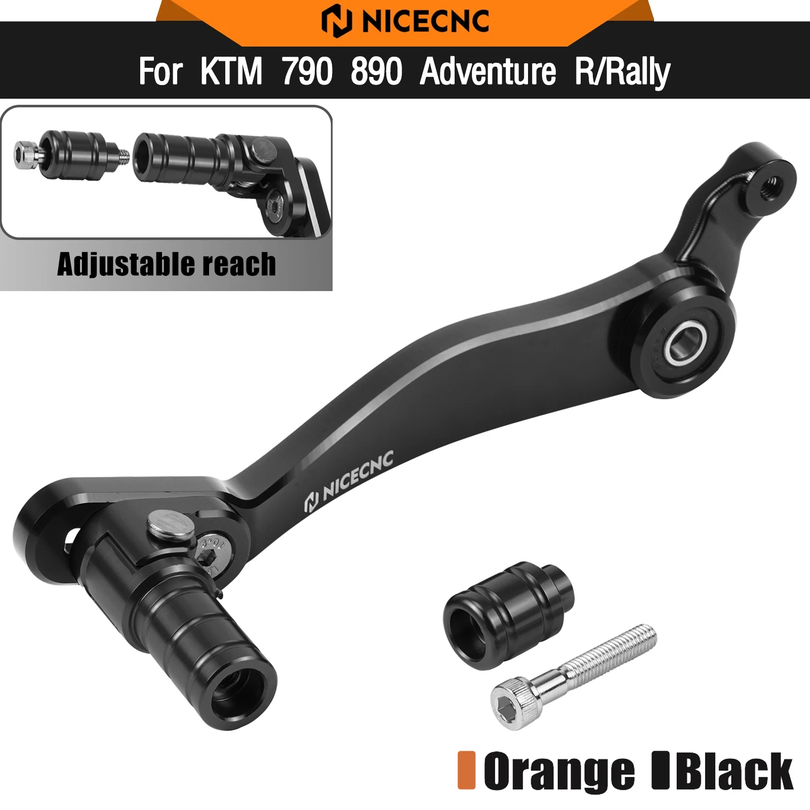 

For KTM 790 Adventure R 2020-2021 890 Adventure R/Rally 2021-2024 Folding Extended Gear Shift Lever Husqvarna Norden 901 2023-24