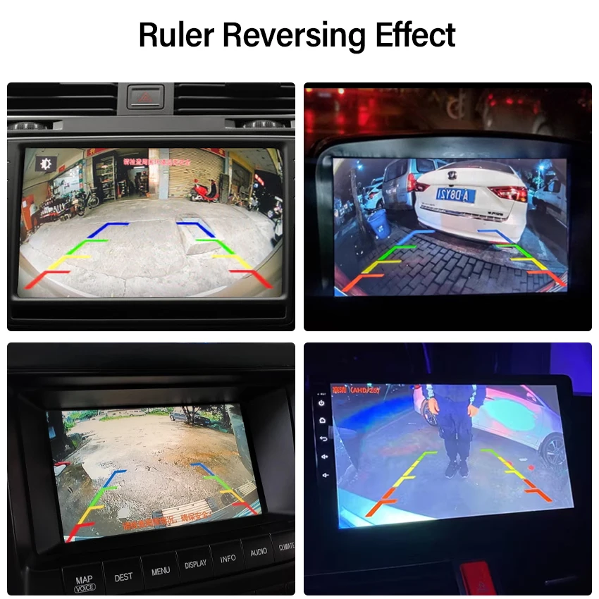 سيارة الرؤية الخلفية احتياطية كاميرا لبيجو 206 306 207 307 1998 ~ 2014 2015 كامل HD للرؤية الليلية عكس كاميرا لموقف السيارات مقاوم للماء #4