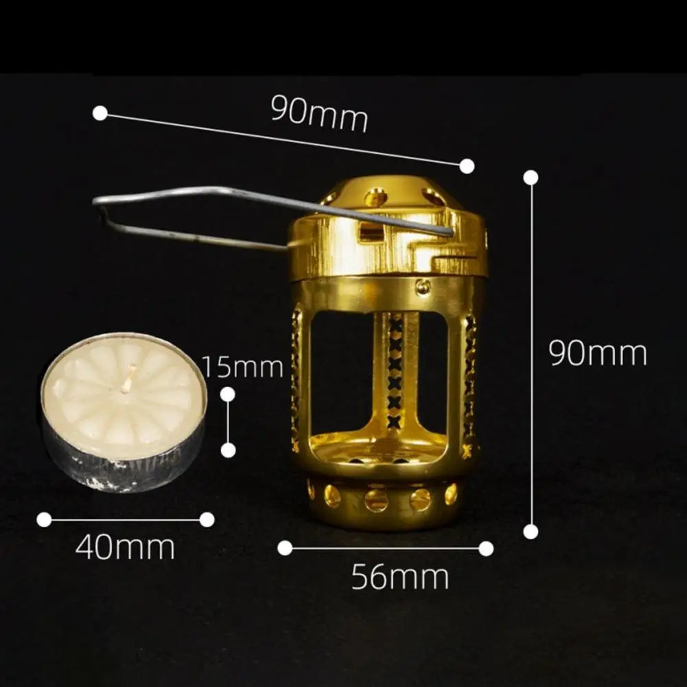 Candle Lantern Mini Aluminium Alloy Brass Hanging Candle Lamp Hanging Tea Light Holder Wall Lamp Candle Light Candle Holder