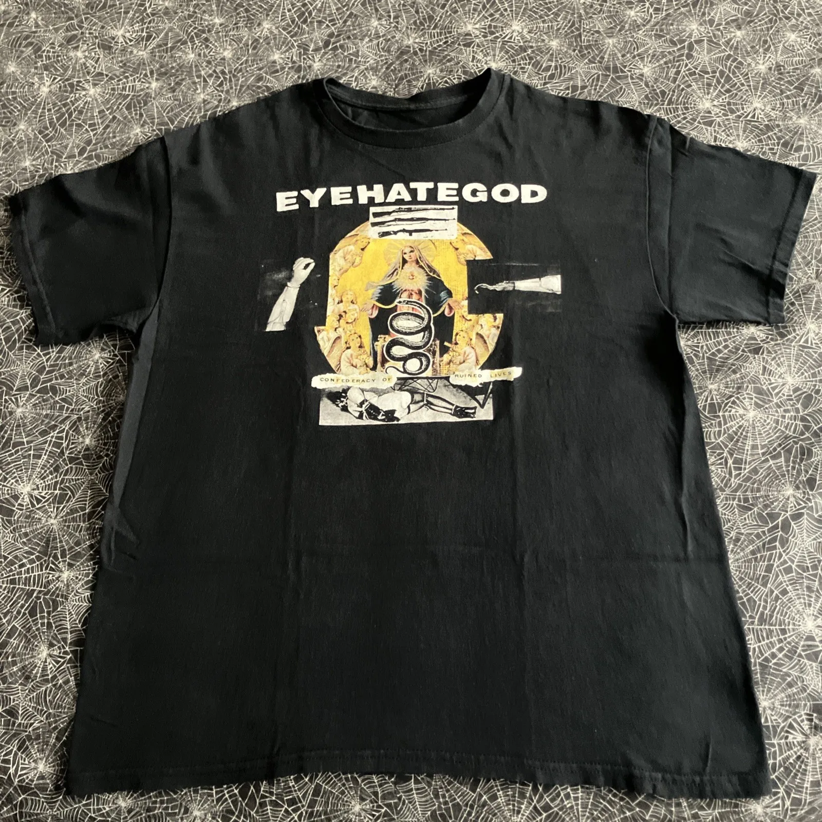 Eyehategod Confederacy Of Ruined Lives Shirt Large Official Stoner Rock Sludge