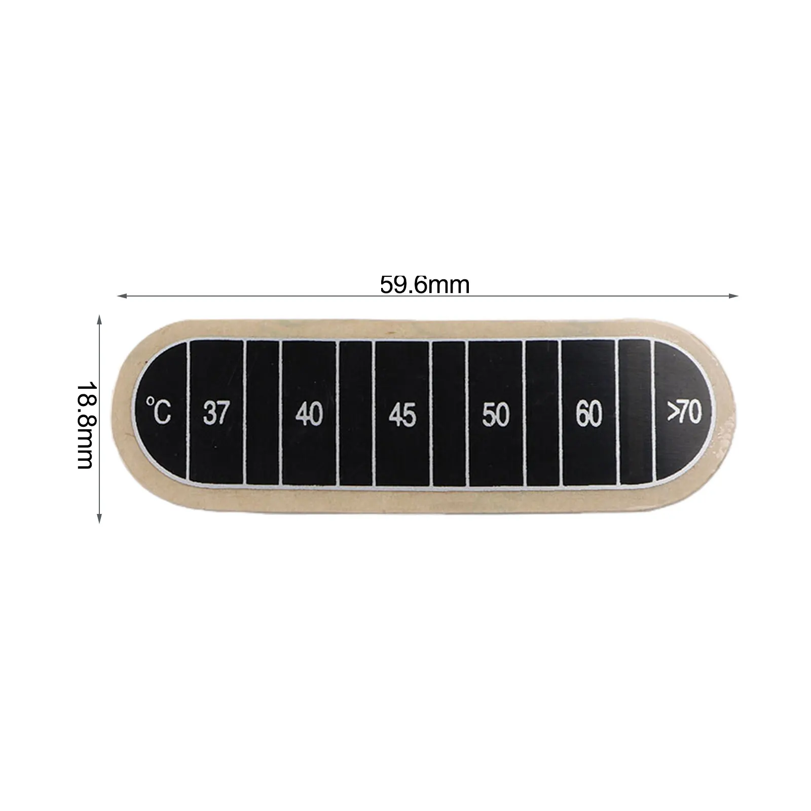 Hygrometer Thermometer Sticker Geschäftsindustrie Temperatur 1/5pcs Aufkleber Coffee Temperature Farbwechsel Langlebig