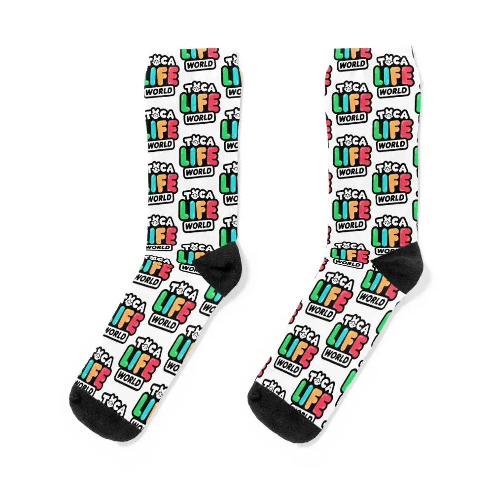 

Toca Boca Toca Boca 2021 Toca Life World Socks Stockings man cool christmas stocking custom sports Boy Socks Women's