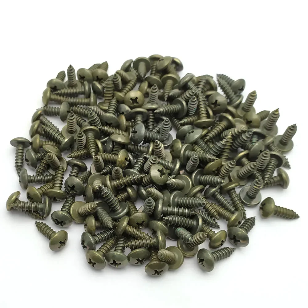 500g Metal Retainer Self-tapping Screws Bolts M4 M5 for Car Motorcycle Scooter ATV Moped E-bike Bolt and Clips Fasterner Cover