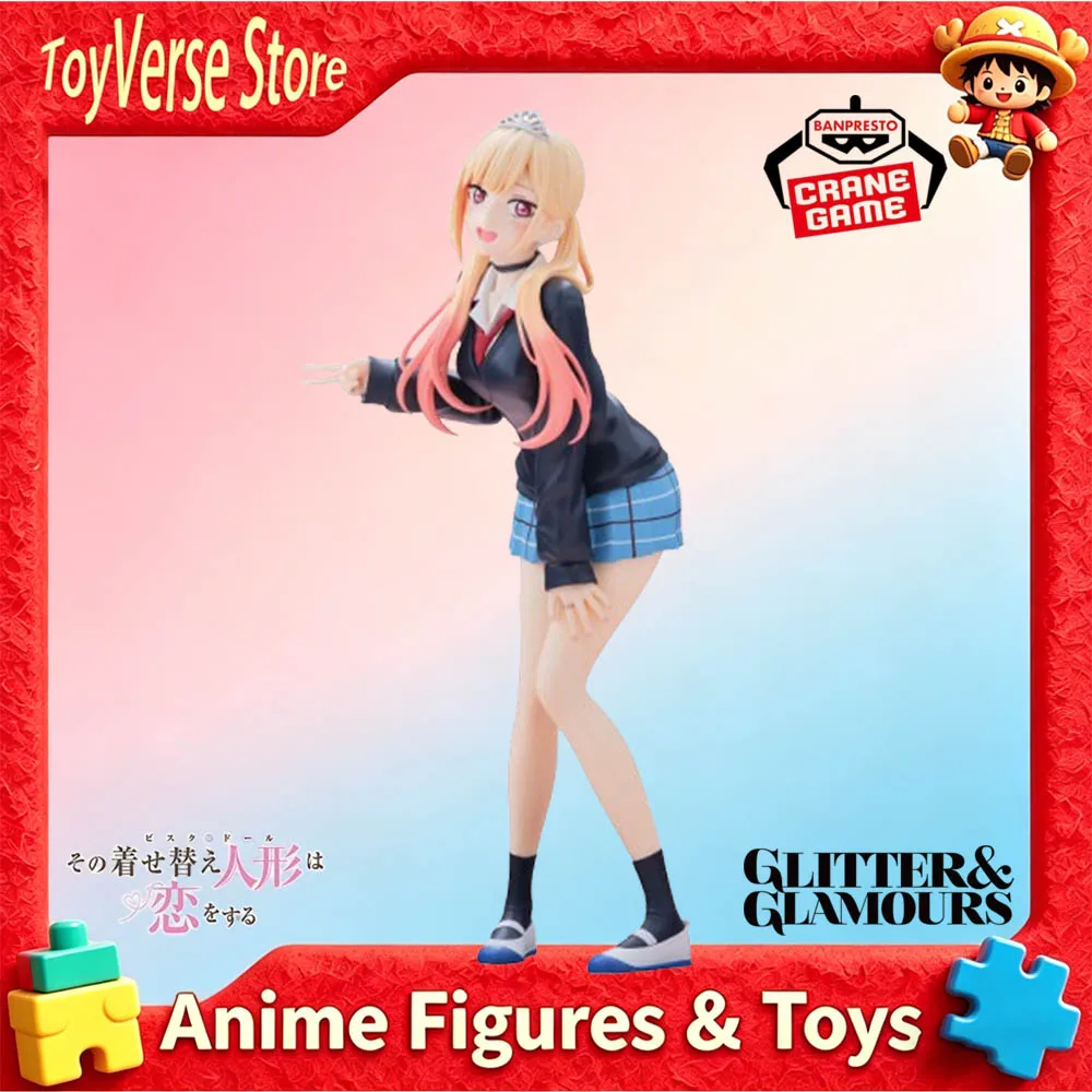 

Brand New Genuine In Stock Banpresto Glitter Glamours Kitagawa Marin Figure My Dress Up Darling Model Gift