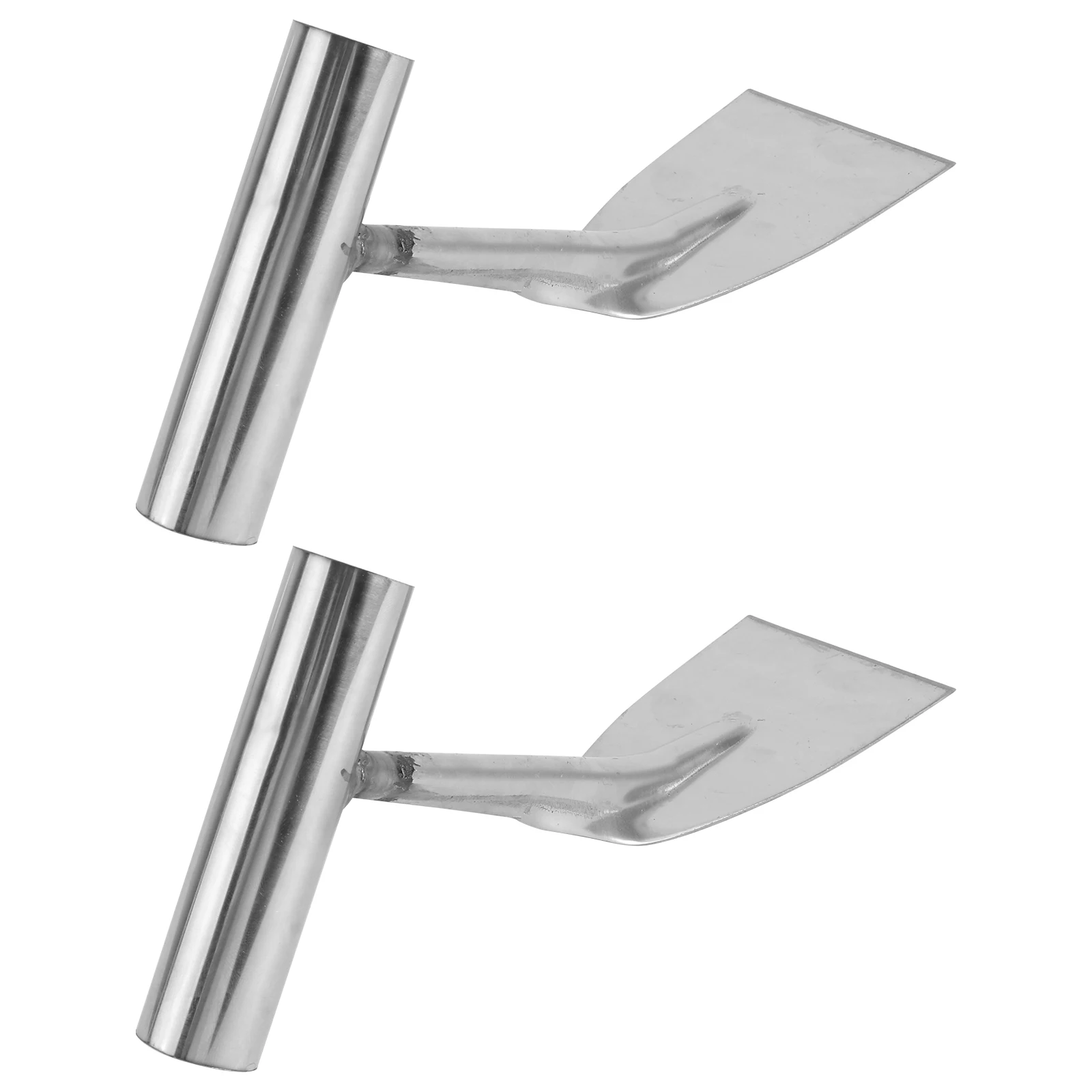 

2pcs Stainless Steel Shovel Garden Tool Uprooting Weeding Cultivating Transplanting Durable Light Portable Ergonomic Design