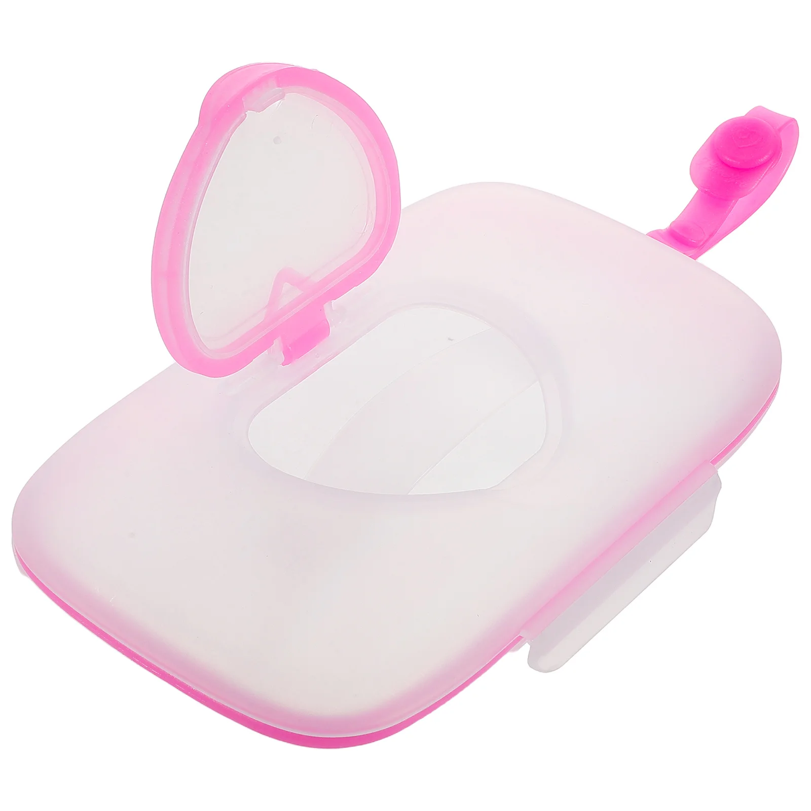 Portable Baby Heart Pet Wipes Dispenser Shaped Baby Wipes Box Wet Tissue Box Lightweight Compact Travel Dispenser Reusable