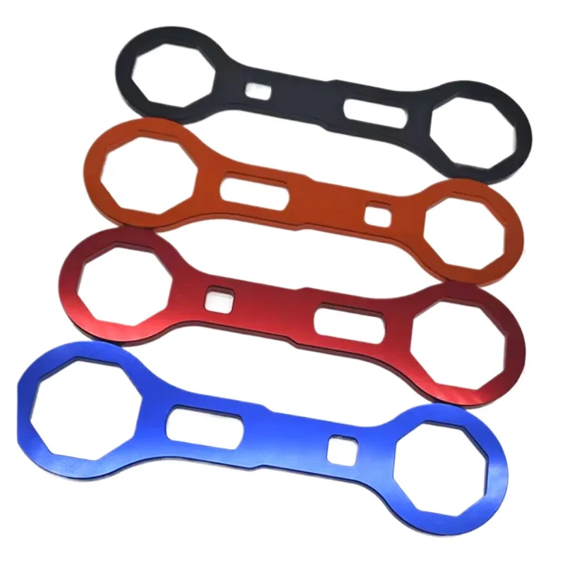 Motorcycle Fork Cap Wrench Tool For HONDA CRF150R KAWASAKI SUZUKI YAMAHA HUSQVARNA Front Shock Absorber Remove Wrenchs 46-50.5