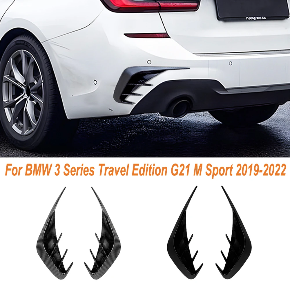 Rear Bumper Lip Splitter Spoiler Body Bumper Protection For BMW 3 Series Travel Edition G21 M Sport 2019-2022 Auto Accessories