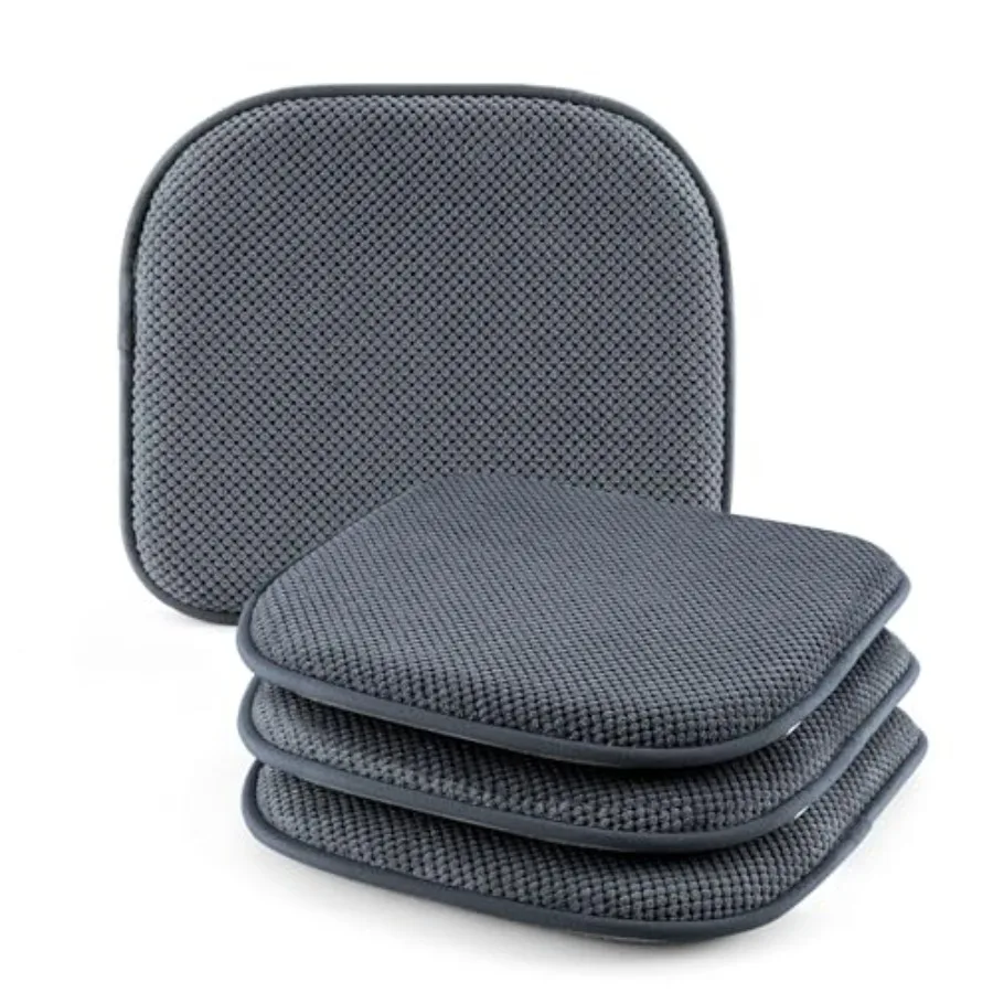 

Chair Cushions - 15"*17" Kitchen Dining Chair Pads Foam Seat Cushion for Chairs Barstool Cushions Non Slip Seat Pad