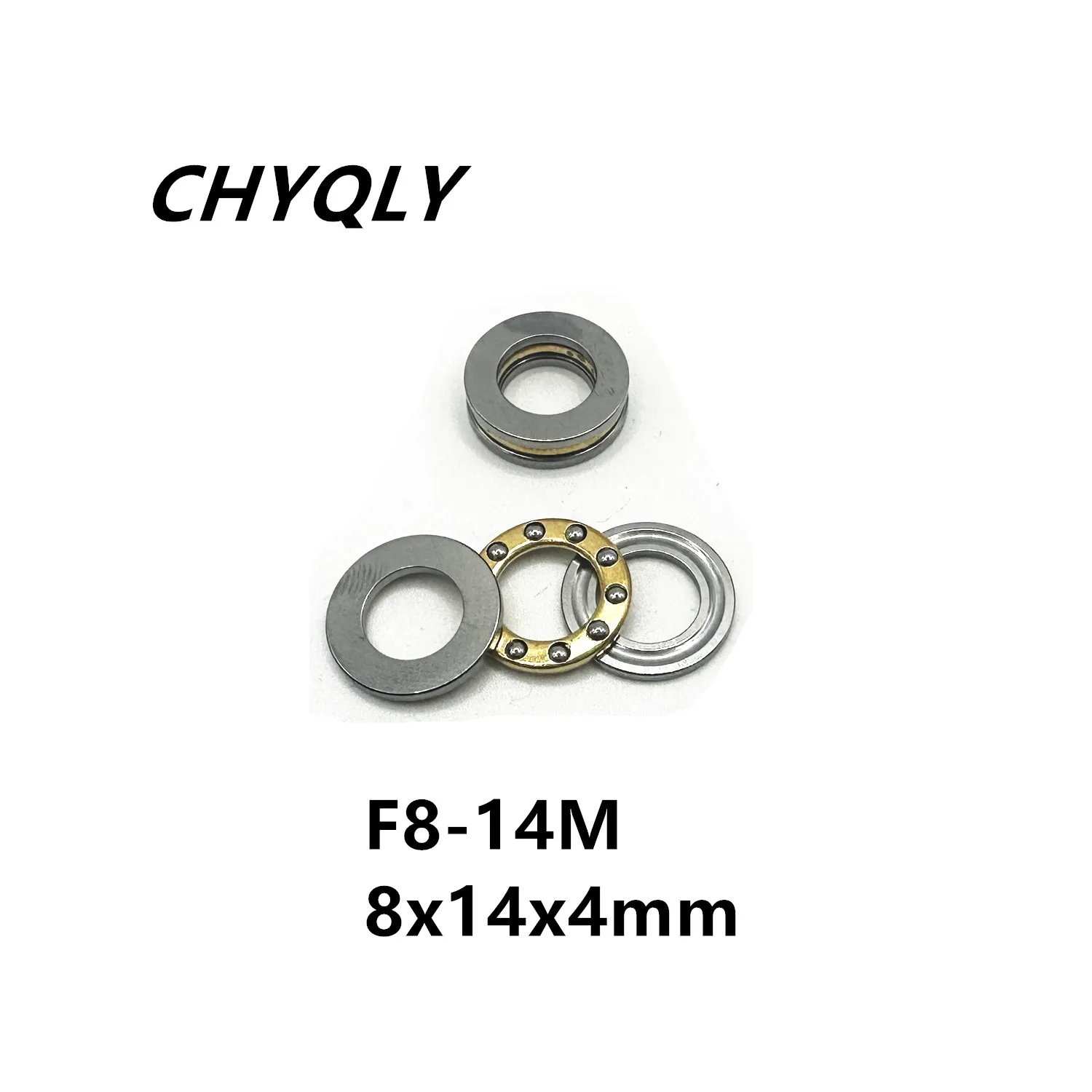 F8-14M 8x14x4mm Axial Ball Thrust Bearing Surface Plane Hrust Ball Bearings High Quality