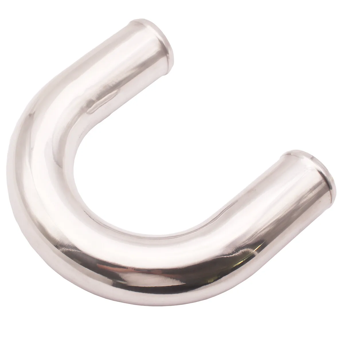 180 Degree U Pipe Bend OD 2.5' 63mm Aluminum Turbo Intercooler Pipe Tube Tubing Length 500mm