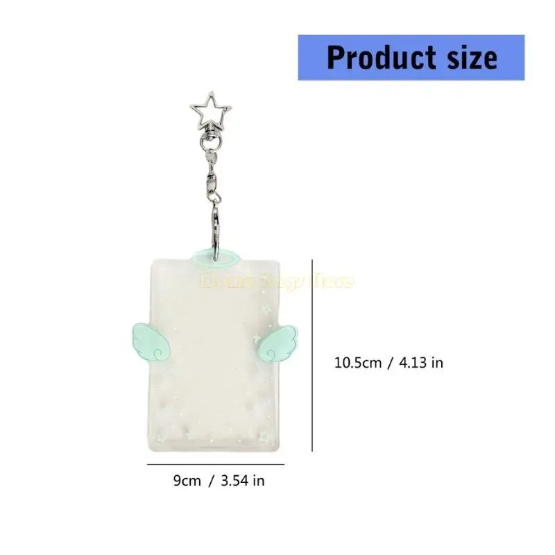 

X90D Photocard Holder Keychain Cards Holder Photo Card Holder Pendant Keychain