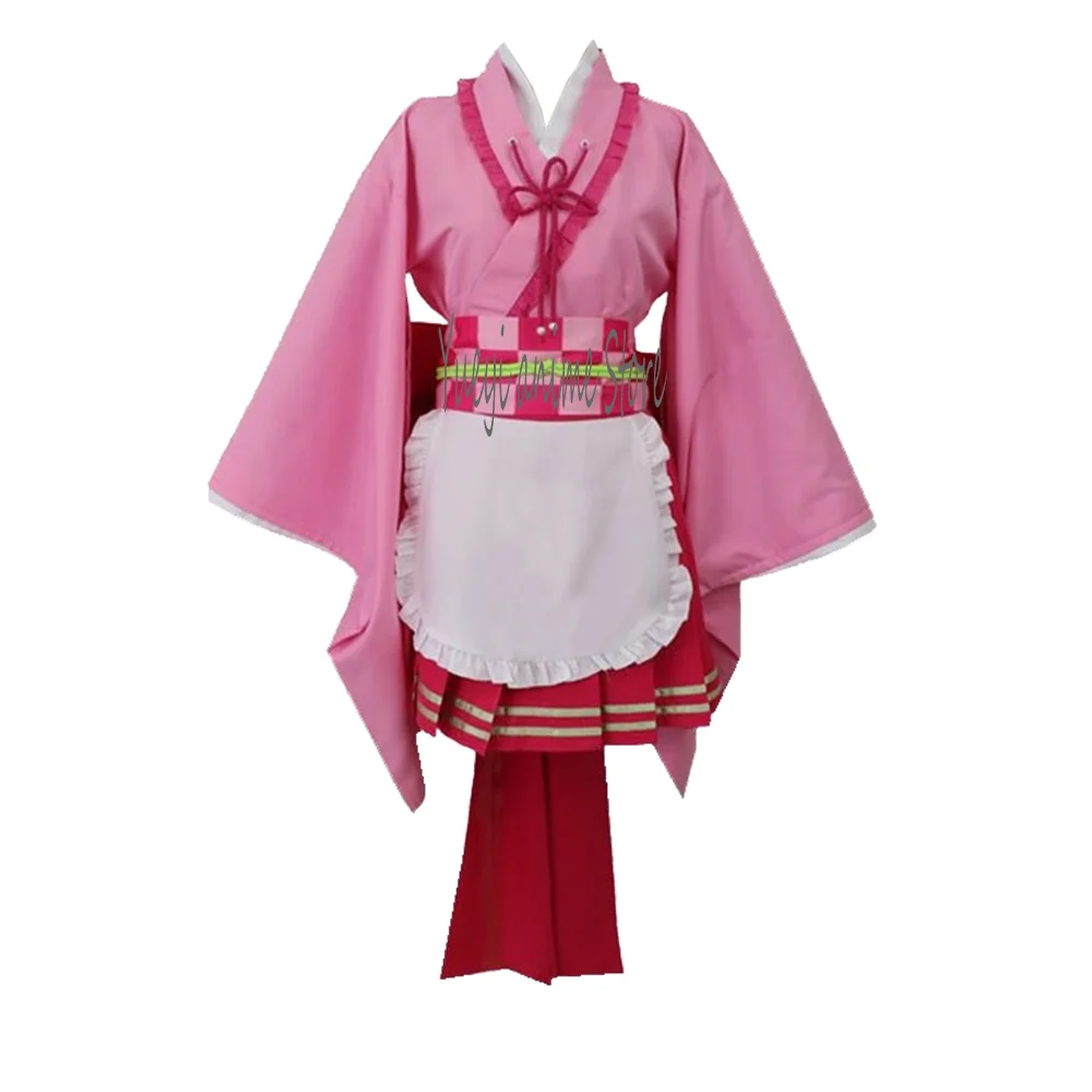 

Cosplay Nezuko Kamado Costume maid Lolita for Halloween Party Cosplay Outfits