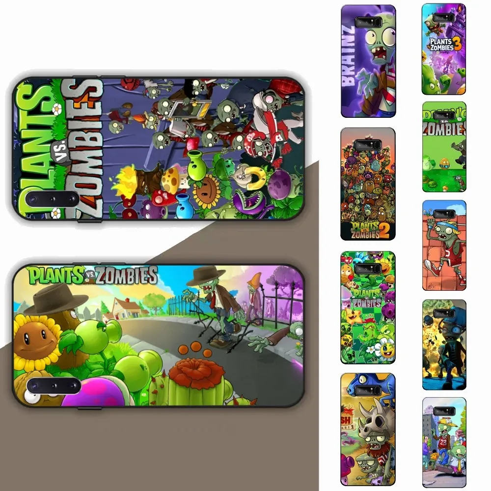 Plants vs Game Z-Zombies Phone Case For Samsung Note 8 9 10 20 pro plus lite M 10 11 20 30 21 31 51 A 21 22 42 02 03