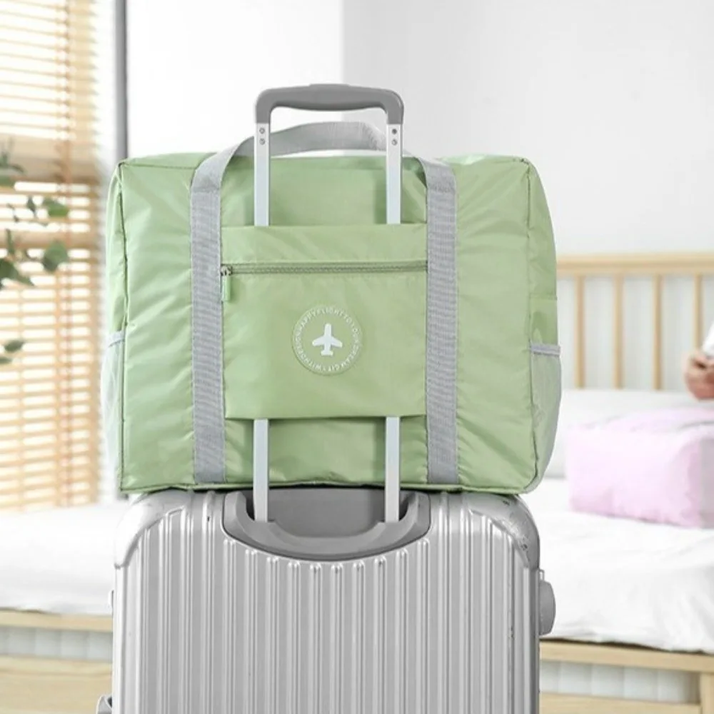 Durable Folding Travel Storage Bag Large Capacity Waterproof Travel Luggage Bag Clothes Pouch Multifunction Trip Handbag Women