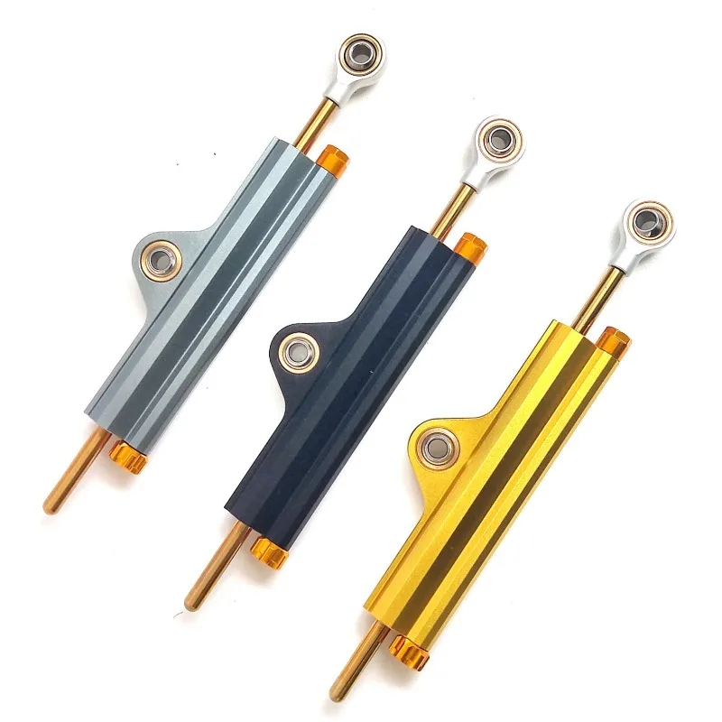 Motorcycle Steering Damper CNC Steering Stabilizer Compatible with Yamaha Kawasaki Honda Anti Head Shake