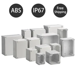 Waterproof Plastic Enclosure Box Electronic  Project Instrument Case Electrical Project Box ABS Outdoor Junction Box transparent