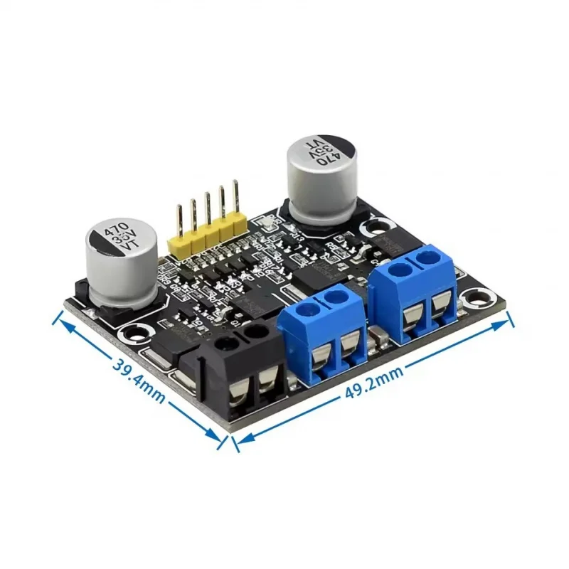 10A Dual H-Bridge Motor Driver PWM 3-18V Reversible DC Module