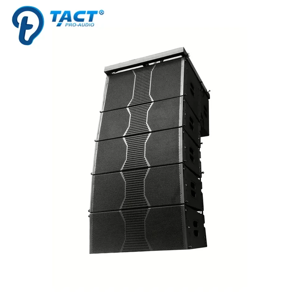 Tact L212 Dual 12 Inch Line Array, Neodymium Speaker for Outdoor Stage