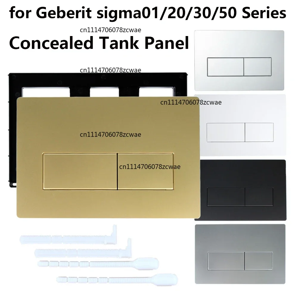 1PCS Dual Flushing Actuator Plate for Geberit Sigma UP300 UP320 Toilet Concealed Cisterns Wall-mount Tanks Flush Panel Parts