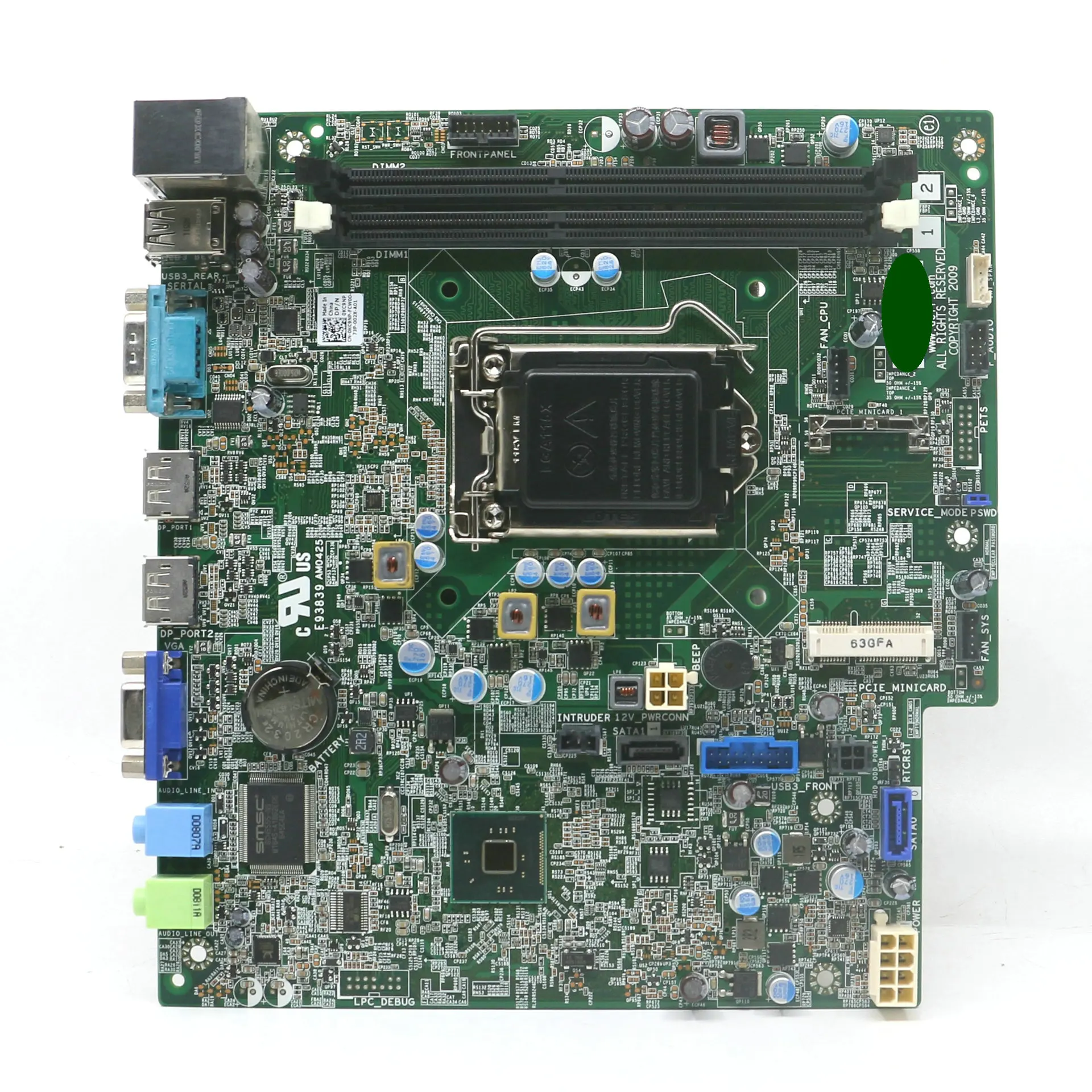 

NEW FOR DELL Optiplex 9020 USFF 9020USFF Motherboard KC9NP 0KC9NP CN-0KC9NP E93839 AM0425 LGA1150 DDR3 Mainboard 100% Tested