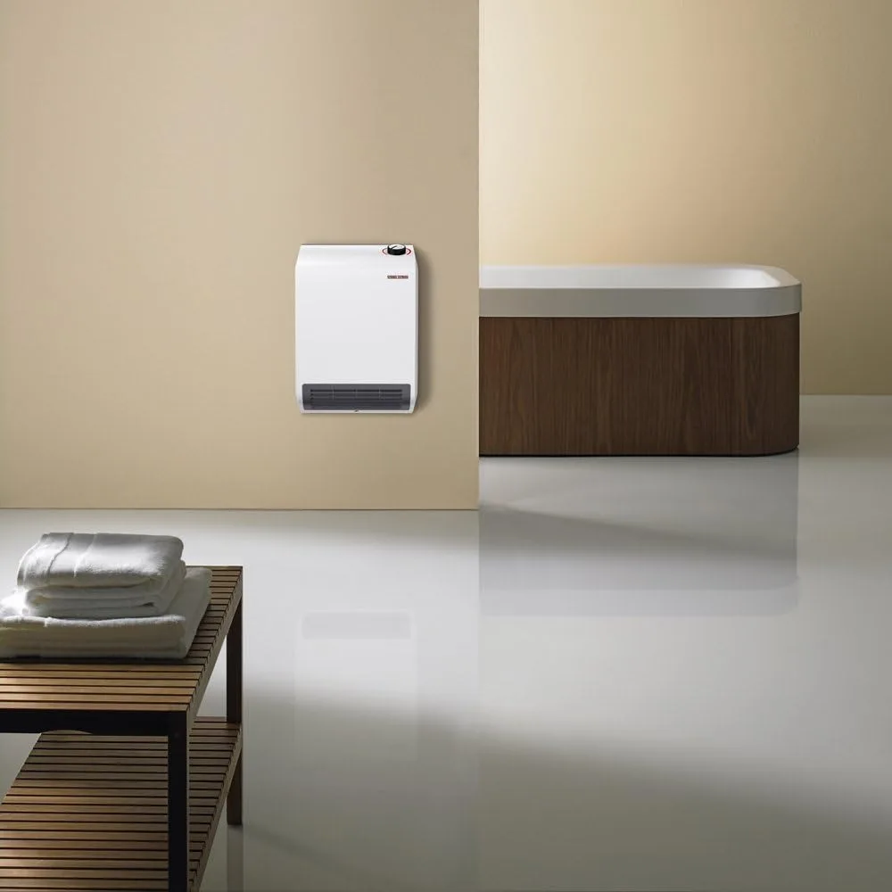 

CK Trend Wall-Mounted Electric Fan Heater, 1500W, 120V White