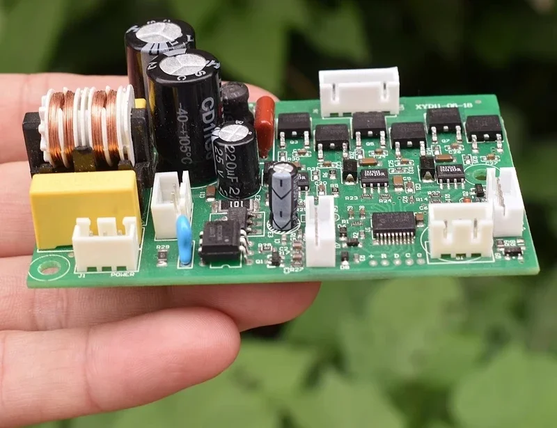 AC110V brushless motor drive board DC110V DC frequency conversion, bladeless fan, drive board