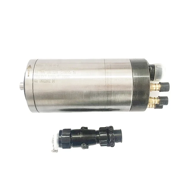 2kw 80mm 60000rpm Grinding Spindle Kit High Speed Oil Mist Grinding Atc Spindle Motor for CNC
