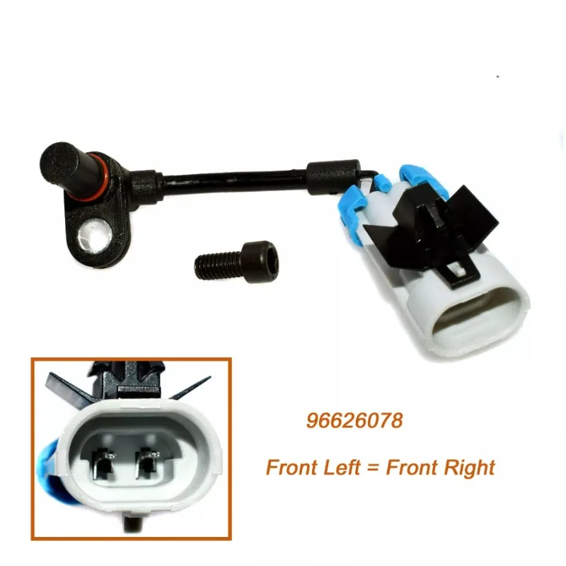 

1pcs ABS Wheel Speed Sensor Fits For PPontiac Chevrolet Equinox Captiva SSaturn Opel 2007-2013 96626078