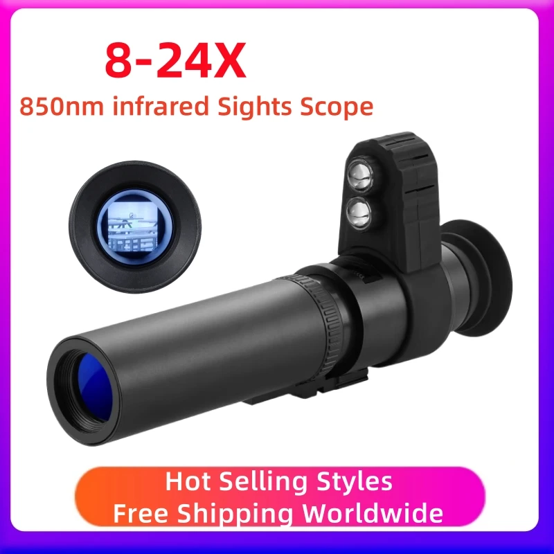 High Definition Night Vision Device Sights for rifle Scope hunting HD infrared Monocular Telescope Night Vision Saw Hunt Goggles