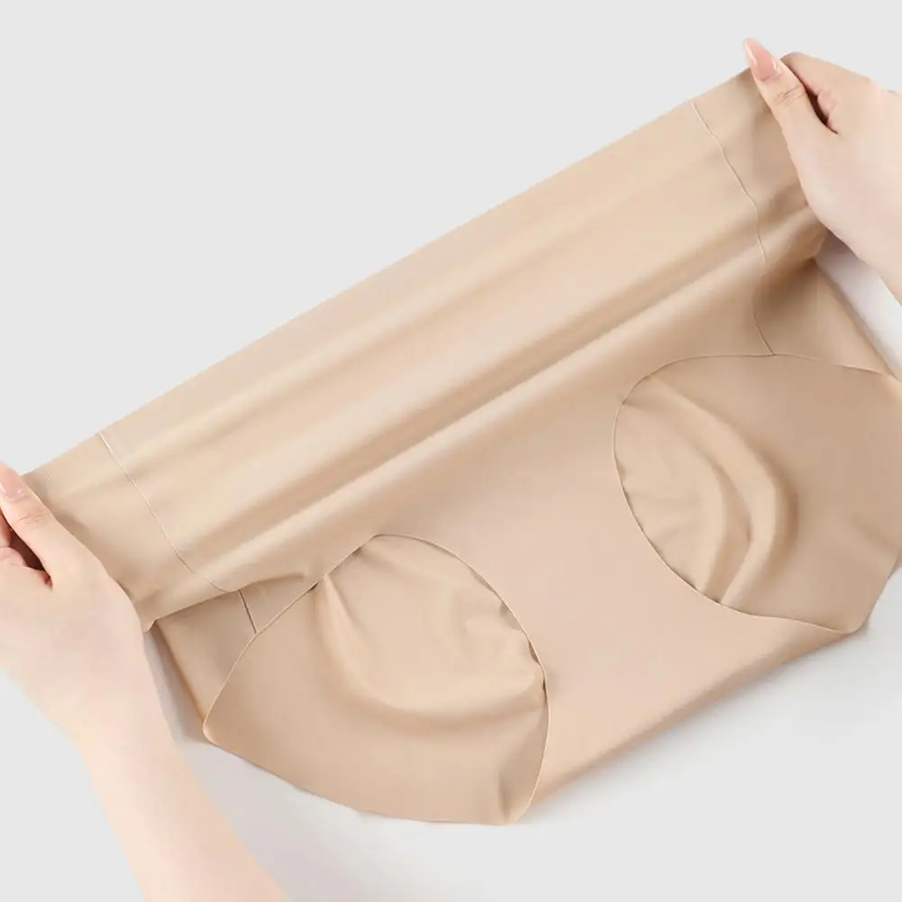 

No Show High Waist Underwear for Women Seamless Full Coverage Briefs Ladies Stretchy Tummy Control Panties