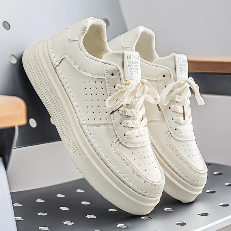 Men Low Top Fly Woven Canvas Shoes Minimal Clean Design Comfort Insole All Match Sneakers Daily Commute Shopping Footwear