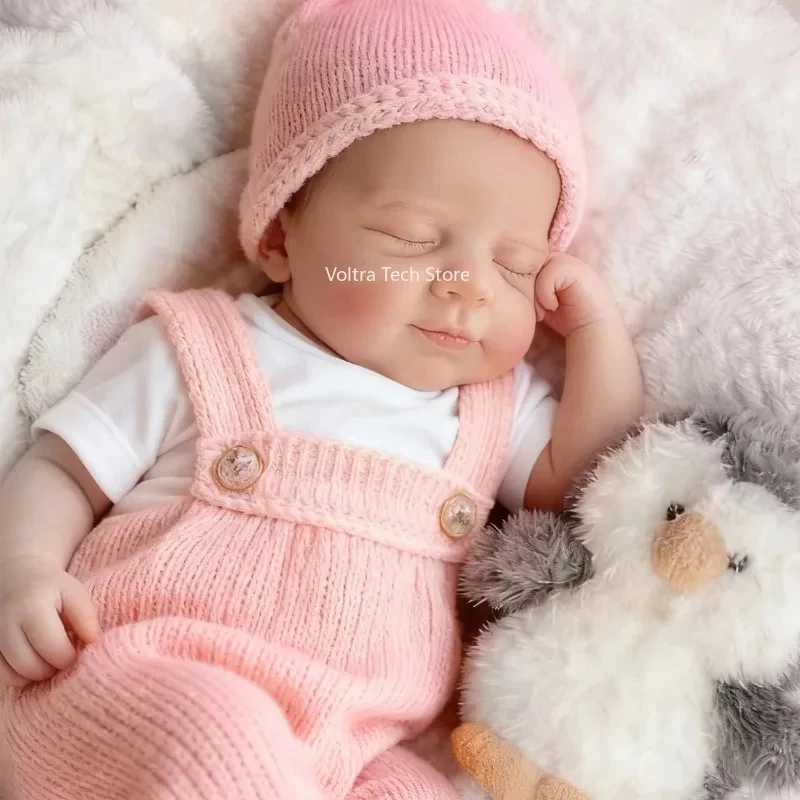 20-Inch lifelike cute soft princess reborn doll full body fashion suit toddler realistic newborn doll