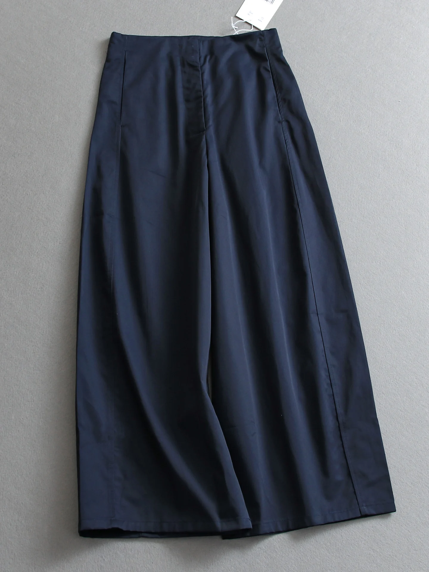 

High Waist Wide Leg Pants Casual Women's High Waist Wide Leg Trousers Knife Pants Casual Cotton Skinnifying Pants