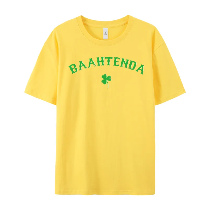 BAAHTENDA Funny Irish Boston Accent T Shirts Graphic Funny 100% Cotton Fabric Round Collar Mens Tops & Tees Tee Shirts image 5