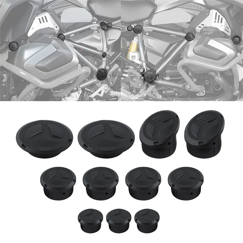 L38A-Adventure R1250GS & لسيارات BMW R 1250 GS Adventure R1200GS LC R 1200 GS LC 2014- 2024 غطاء فتحة إطار الدراجة النارية قبعات التوصيل