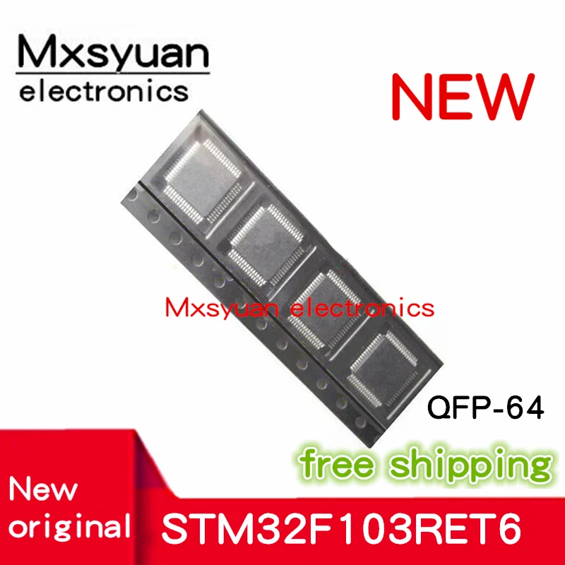 5pcs-50pcs/LOT STM32F103RET6 STM32F103STM32F103RETb LQFP-64 New original