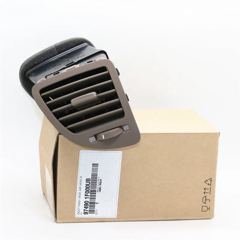 

Оригинал 974801 f000 974901 f000 1 шт., насадка для вентиляционного канала в сборе, бежевая для Sportage 2005-2009, высокое качество