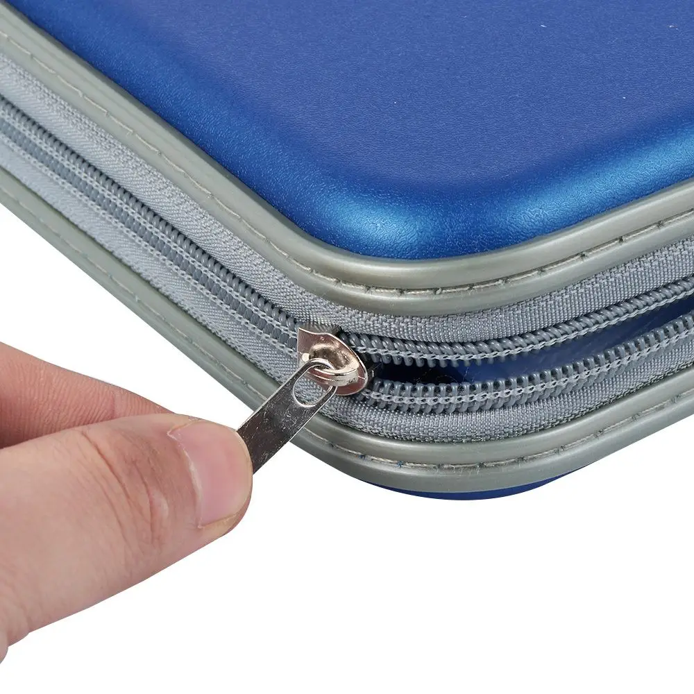 40 Disc Bags Holder Wallet Album Organizer Double-side Storage Sleeve CD DVD Case