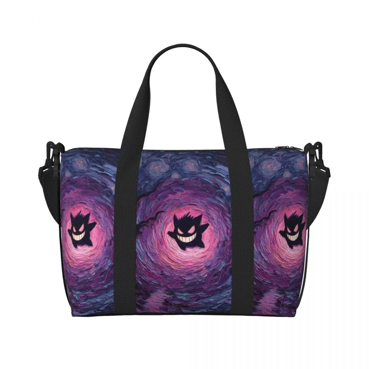 

Изготовленная на заказ большая сумка G-Gengares для женщин, большая вместимость, манга, тренажерный зал, пляжные дорожные сумки