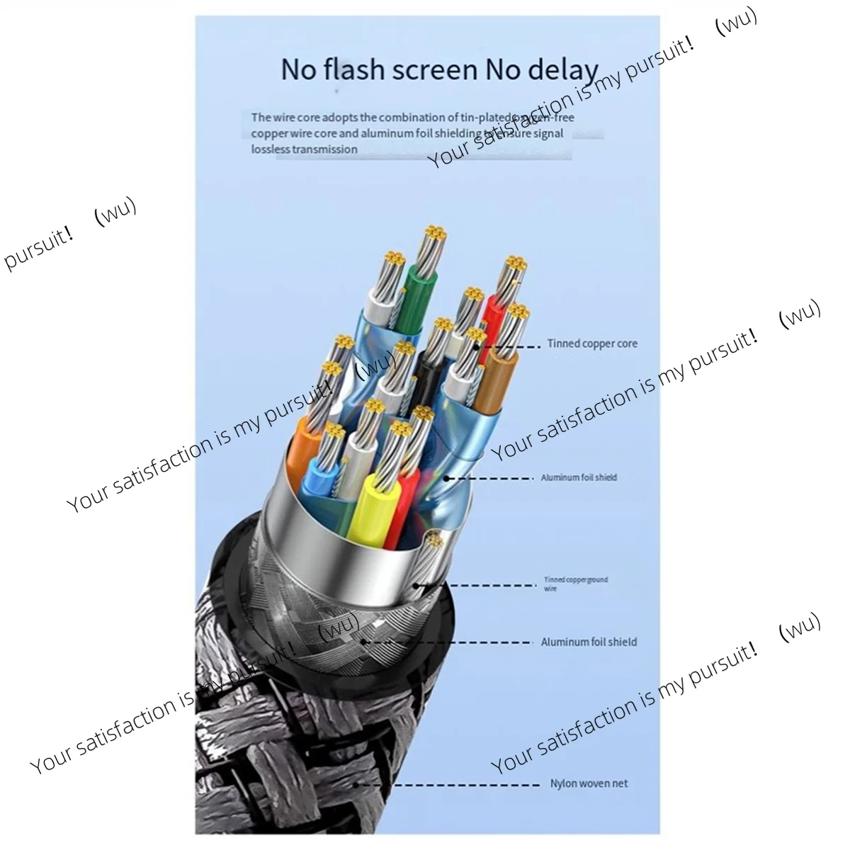 ZOCI-For Meta/Oculus Quest 3 Link Cable 5M VR Data Cable 2A شحن سريع 5Gbps كابل نقل البيانات عالي السرعة #2