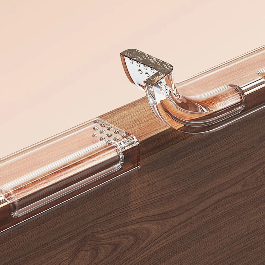 Durchsichtiger, selbstklebender Stoßstangenstreifen aus PVC für Möbelkanten, Eckenschutz, robuster, verschleißfester, kindersicherer Schutz für den Tisch