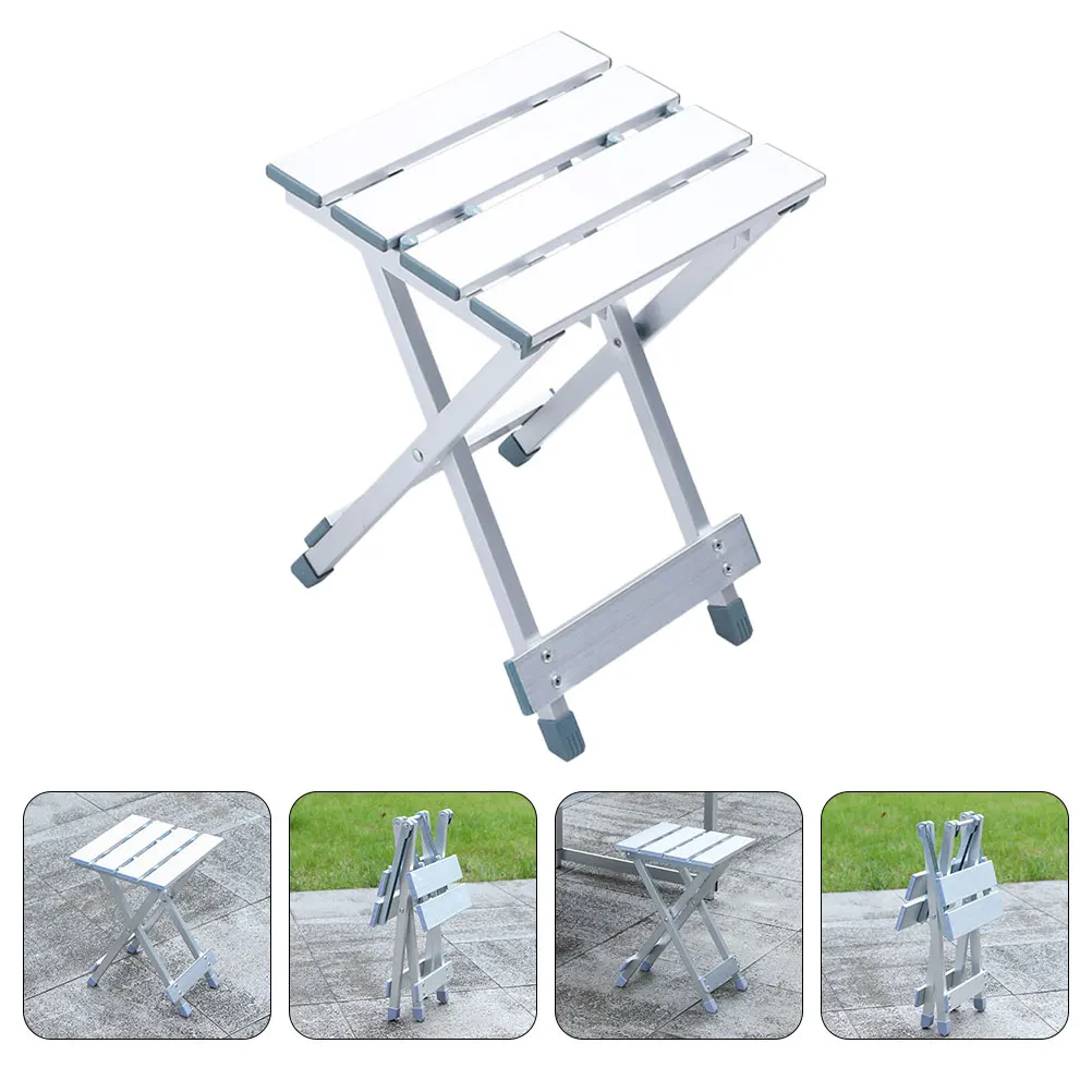 

Swing Aluminum Alloy Folding Chair Heavy Duty Stool Outdoor Chairs for Outdoors