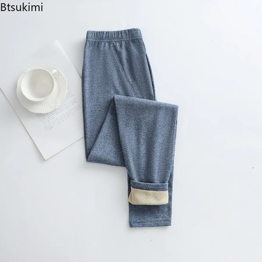 New Men Long Johns Autumn Winter Basic Thick Warm Sleepwear Underpants Comfortable Soft Leggings Pants Thermal Underwear Bottoms