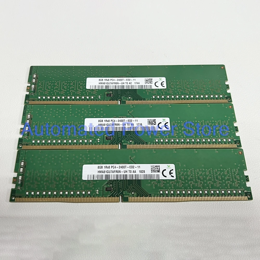1 Pcs RAM 8G HMA81GU7AFR8N-UH 8GB 1RX8 2400T ECC Memory