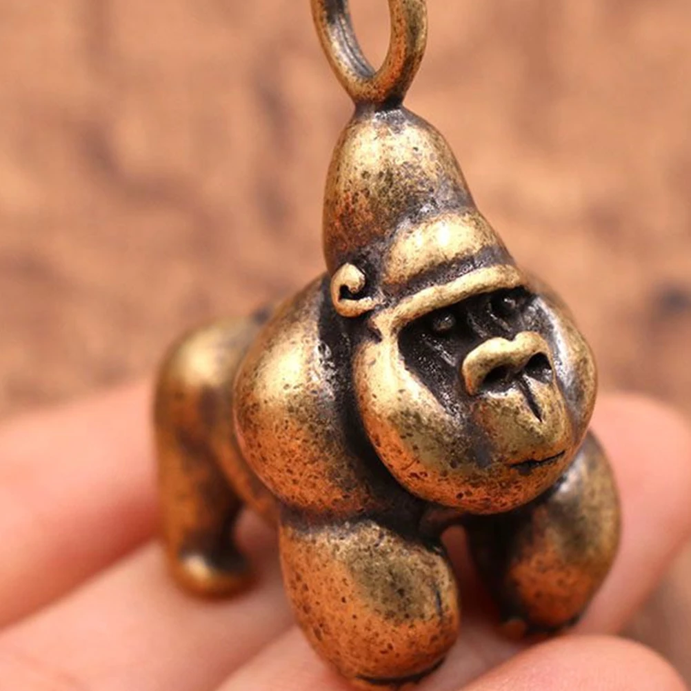 

Gorilla Pendant Ring Hanging Jewelry Making Pendants DIY Accessories Durable Material Unique Shape Design