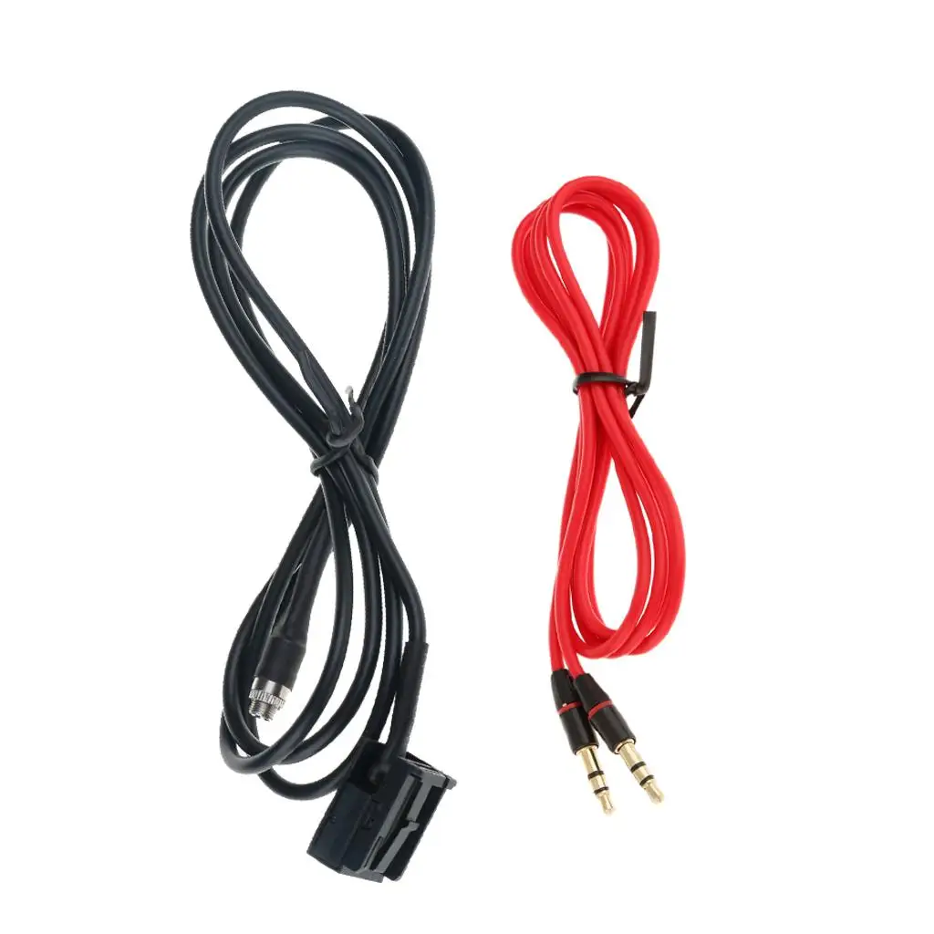 Car Audio Adapter 3.5mm Female Jack Cable Copper PVC Material Auxiliary Input for Compatible Z4 X3 Models
