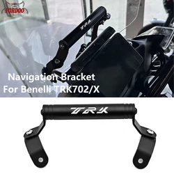 2024 para Benelli TRK702 TRK702X TRK 702X702X 2022 2023 soporte para teléfono móvil soporte de navegación GPS Accesorios