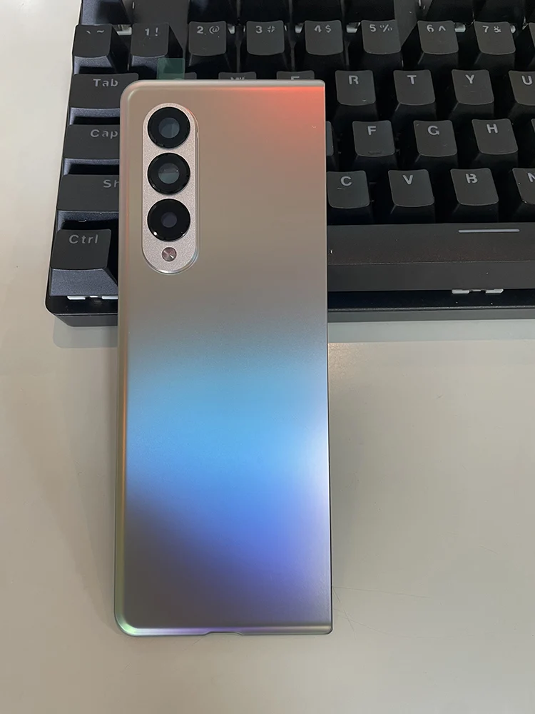 Back Glass Replacement Case Cover Housing For Samsung Galaxy Z Fold3 Fold 3 Back Rear Glass Case + Tools