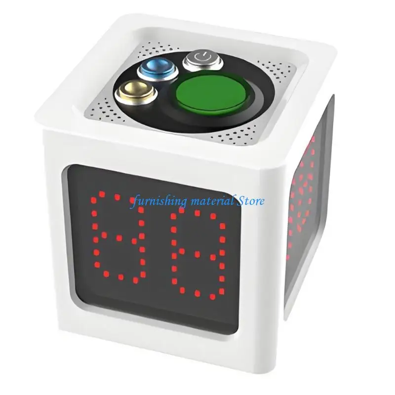 Y5GD Electronic Game Timer ABS for Mahjong & Strategy Board Game In Small Size